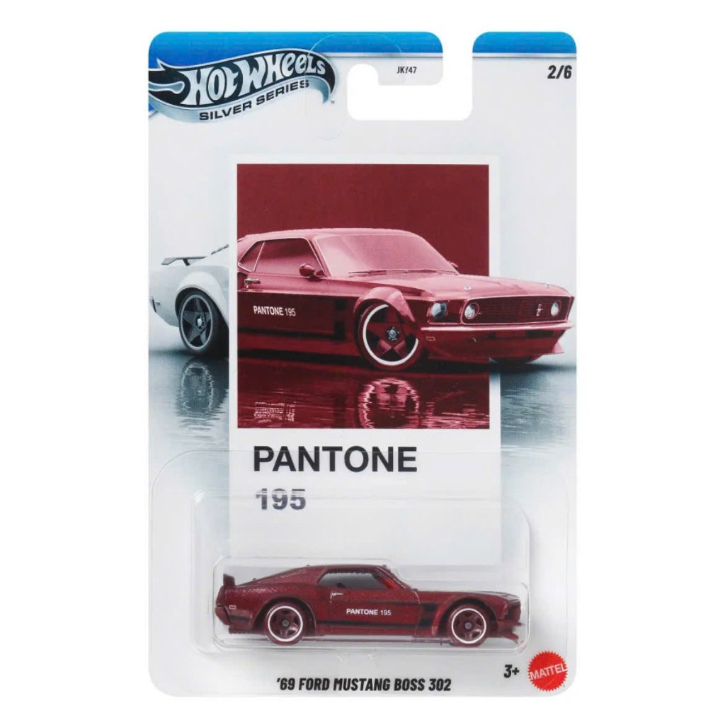 Huntwheels Garage - Xe mô hình Hotwheels '69 Ford Mustang Boss 302 Đỏ Card Mỹ
