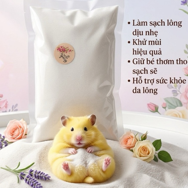 CÁT TẮM cho hamsters (mua lẻ  được giá sỉ ) trọng lượng  từ 900g -1000g máy đong không  điều