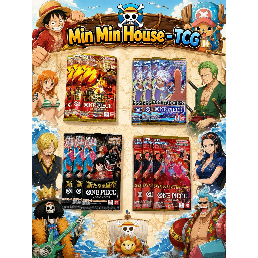 Trading Card Game Chính hãng One Piece - Pack Lẻ One Piece
