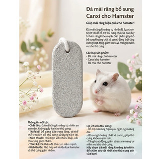 Đá mài răng bổ sung Canxi cho Hamster