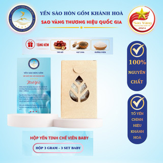 [Hộp 3g - 3 Viên] Yến Sào Tinh Chế Viên Baby - HG SALANGANES NEST