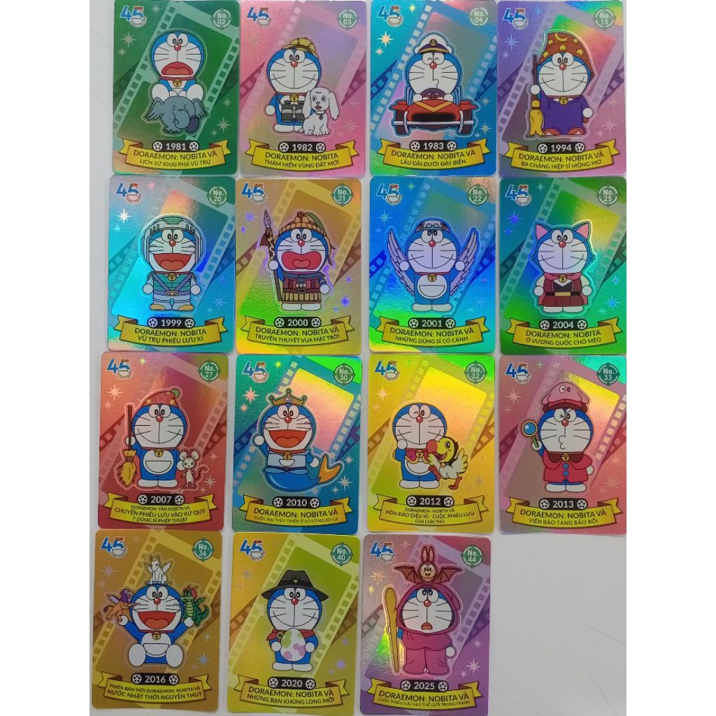 Thẻ Doraemon kỷ niệm 45 năm