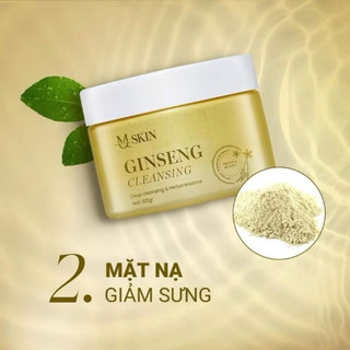 Bột rửa mặt nhân sâm MQ Skin