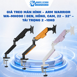 Giá treo màn hình - Arm Warrior WA-MH090 | Đen, Hồng, Cam, 22 - 32" - Tải trọng 2 -10Kg, BH 1 năm