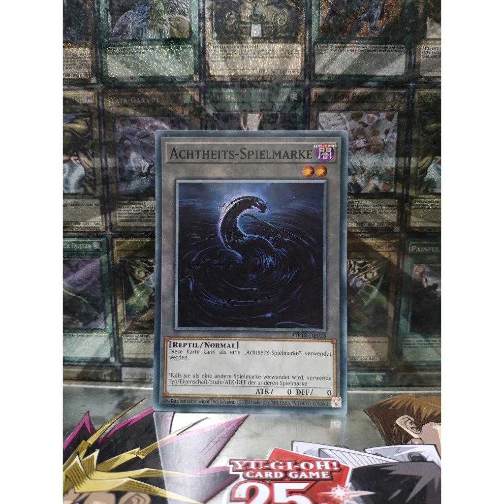 [ Đỗ Lạc Yugioh - Tiếng Đức ] Thẻ Bài Mint90 Yugioh Token Ogdoadic SP