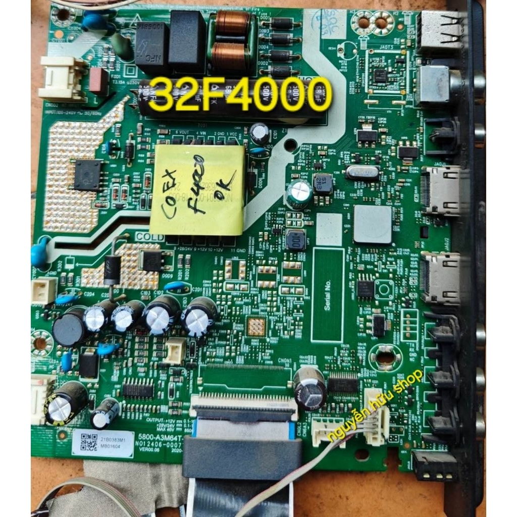 Bộ mạch tivi COEX 32F4000