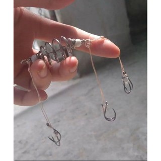 (5 Cái) Lăng Xê Tự Buộc Bằng Dù có Lõi Cước ID4 (5 cái)
