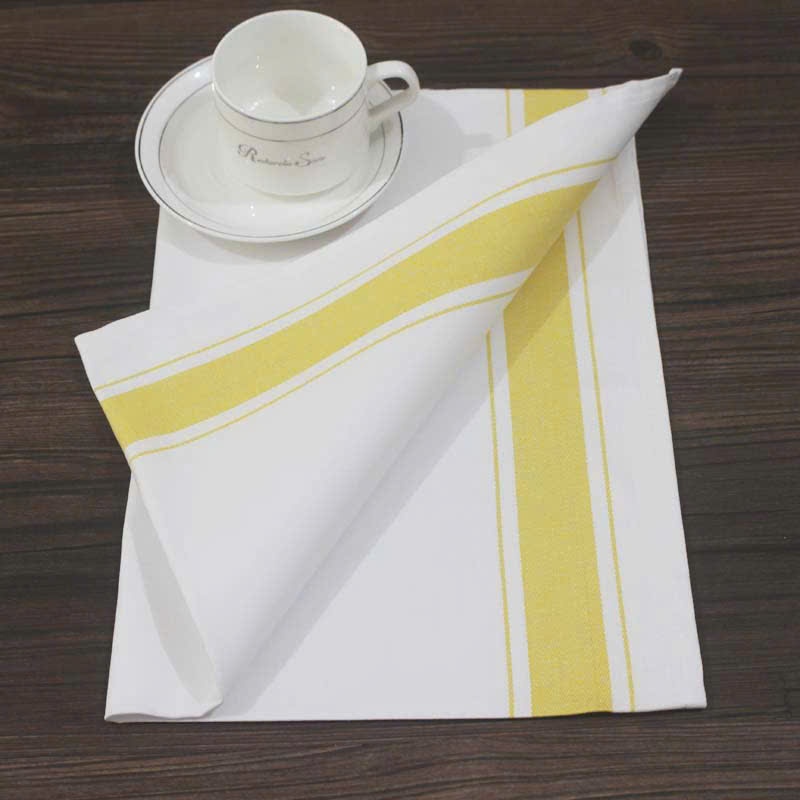 Khăn lau ly 50x50, khăn lau ly 100% cotton chuyên dụng