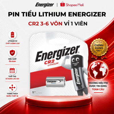 Pin tiểu Energizer Lithium CR2 BP1 - Hàng chính hãng