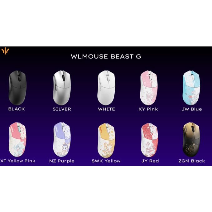 Chuột không dây WLmouse x Feirenzai Beast G | Limited Edition -  8K phiên bản giới hạn