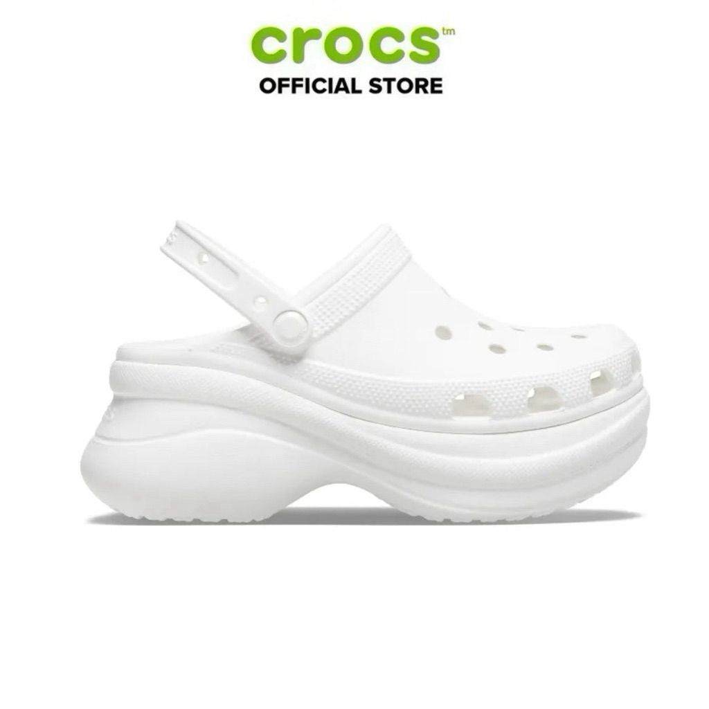 [ CHÍNH HÃNG ] GIÀY CLOG NỮ CROCS BAE - TRẮNG.