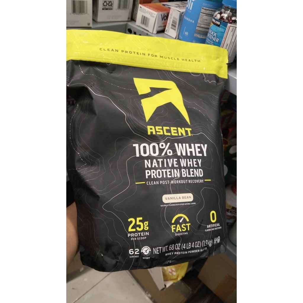 Ascent 100% Whey Native Whey Protein Blend