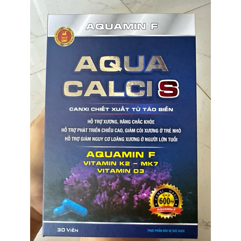 AQUA CALCI S VSHINE LỌ 30Viên