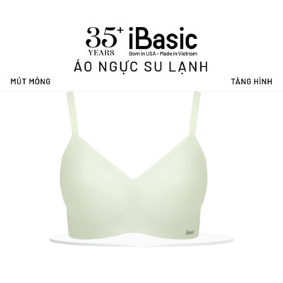 Áo ngực su không gọng mút mỏng iBasic tàng hình che mỡ lưng, không lộ viền BRAW177, BRAW178