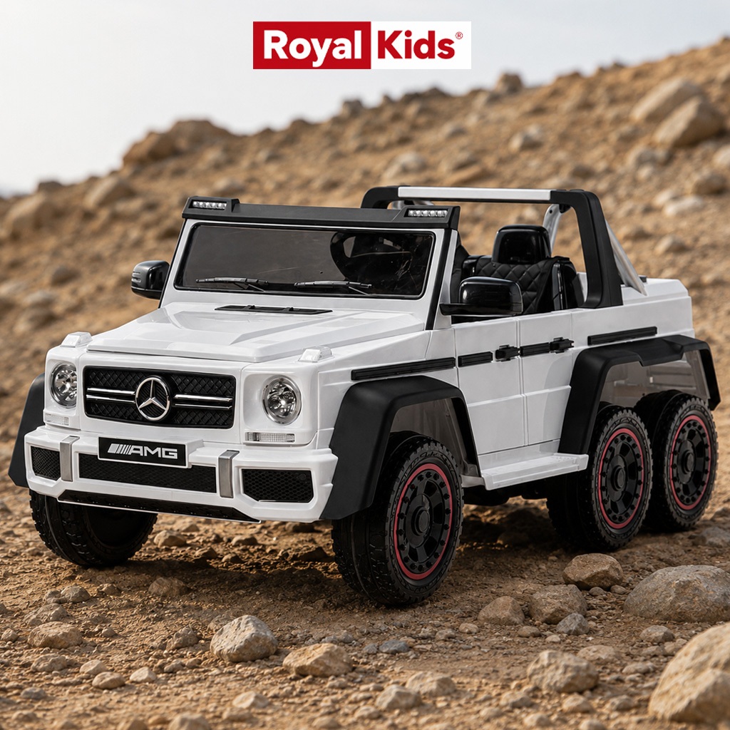 Xe ô tô điện trẻ em siêu xe G63 AMG  WF189 6 bánh cho bé trọng tải siêu khủng