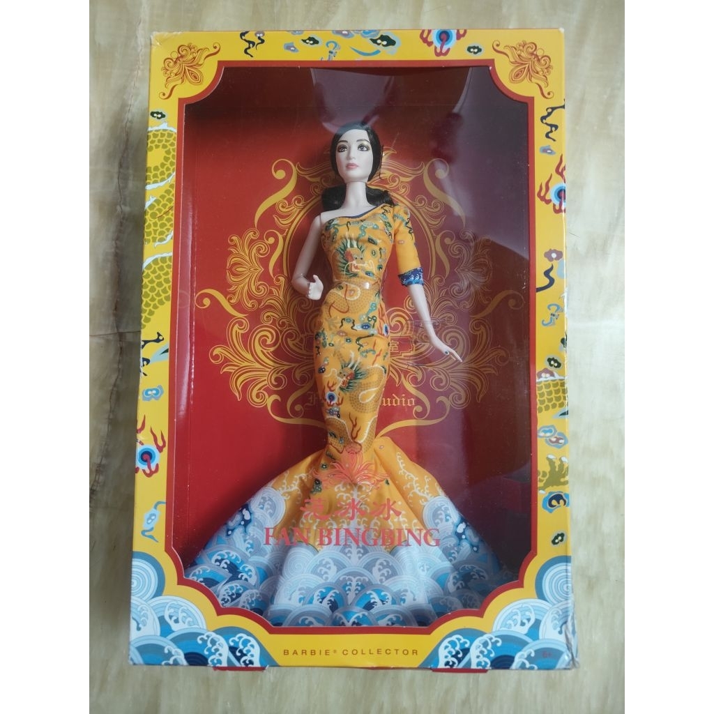 (Damaged box) Búp bê barbie doll as Fan BingBing