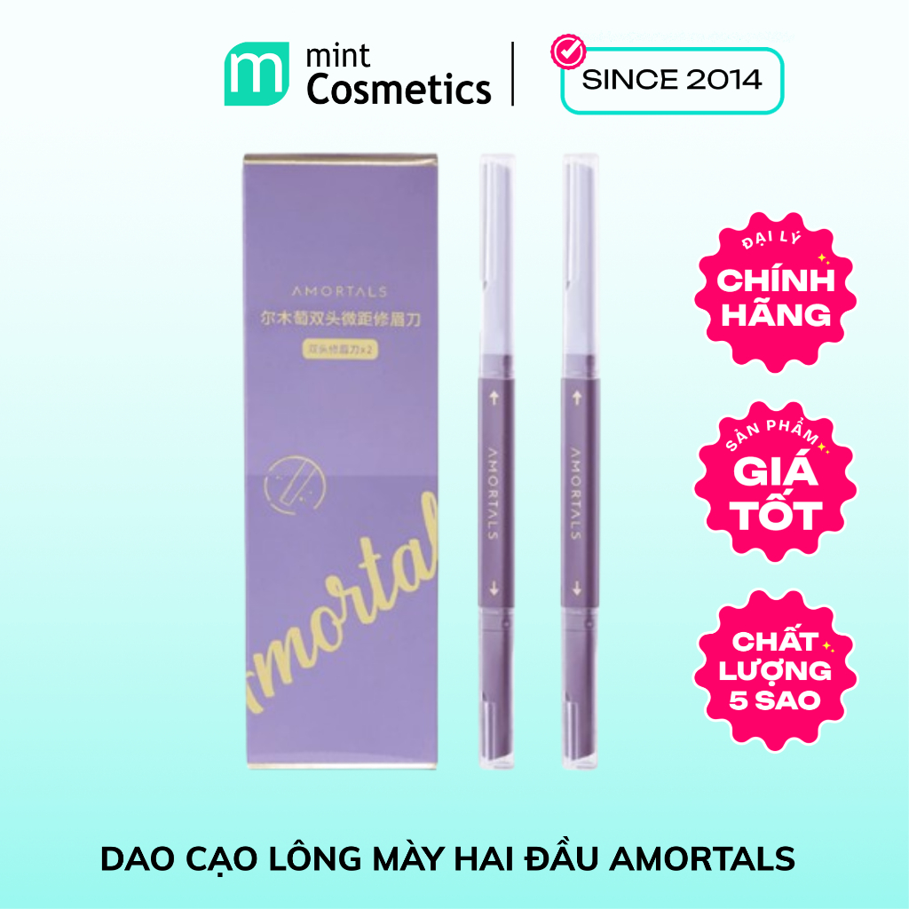 Dao Cạo Lông Mày Hai Đầu Amortals