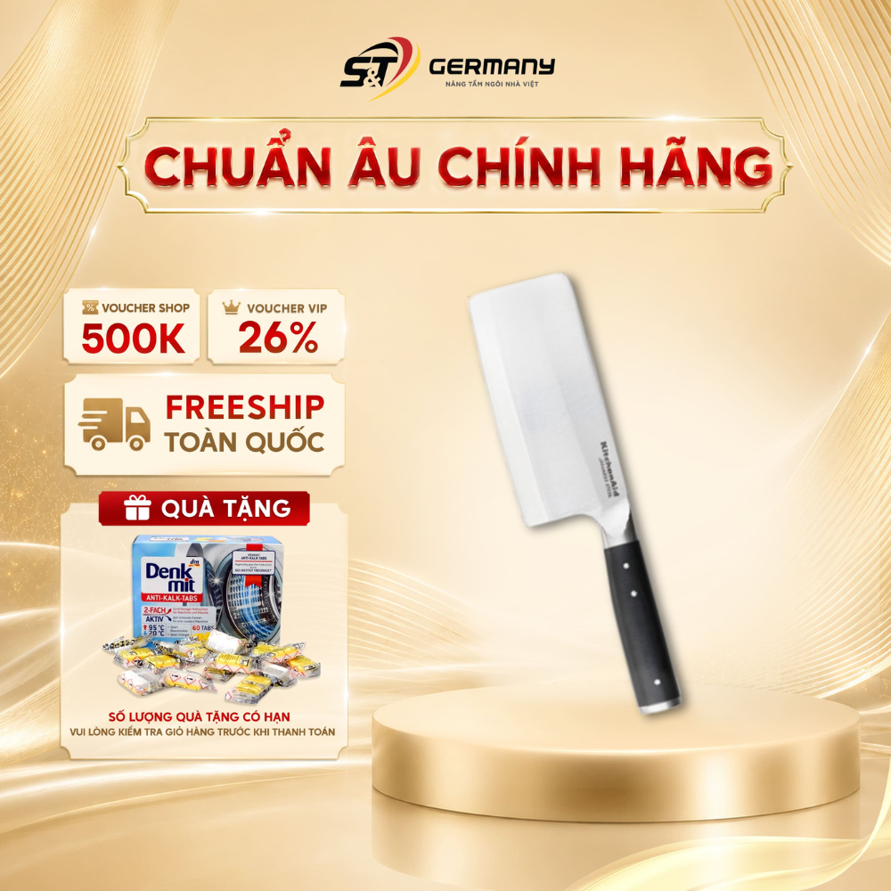 Dao chặt KitchenAid 15cm KOG6IVSSOHOBA cao cấp GermanySnT 100128