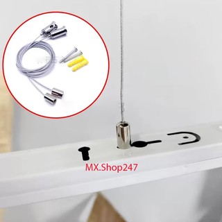 Bộ dây cáp treo thả đèn LED 1m - 3m