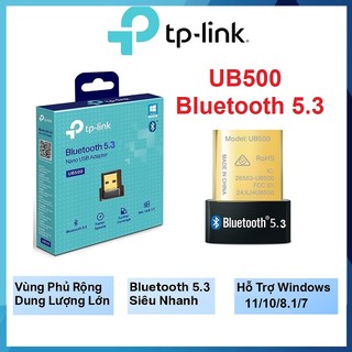 USB Bluetooth TPLINK UB400/ UB500 - Kết Nối Bluetooth Nhanh Hơn cho máy tính bàn, Laptop..