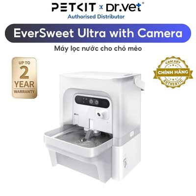 [Bảo hành 18T] Máy Uống Nước Cho Mèo Chó PETKIT Eversweet Ultra, Đài Phun Nước Cho Mèo Thế Hệ Mới