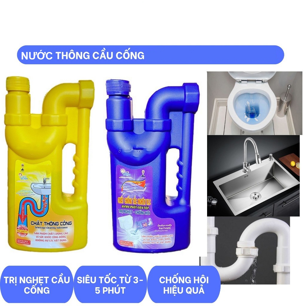 Nước thông cống sifa 700g 1,4kg 1,6kg (đã bật hỏa tốc)