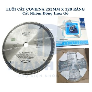 Lưỡi cắt Coviena 250mmx120 răng chính hãng ( Lưỡi cắt nhôm, inox, thau, gỗ )