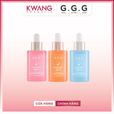 Tinh chất G.G.G Wonder Glow Serum hỗ trợ dưỡng trắng, căng bóng và chăm sóc da 40ml