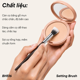 Cọ Má Hồng Kem Setting Lông Thưa BH Cosmetics Setting Brush BH516