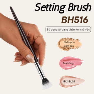 Cọ Má Hồng Kem Setting Lông Thưa BH Cosmetics Setting Brush BH516