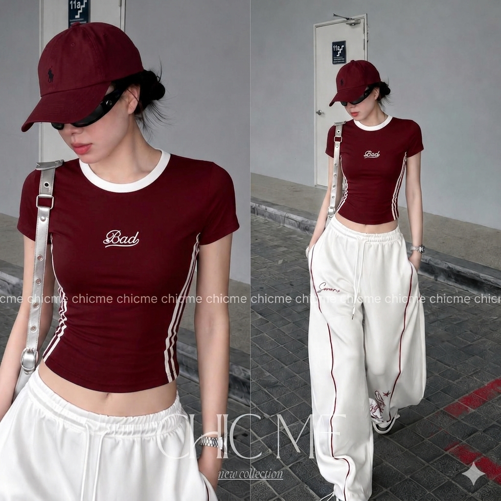 [MỞ BÁN] Áo Thun Body BAD Viền kẻ Cá tính - Cotton Co Giãn 4 Chiều Đã xử lý CO RÚT [M18] | BigBuy360 - bigbuy360.vn