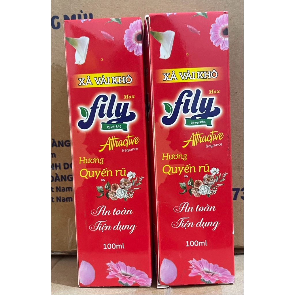 combo 2 chai Xả vải khô Fily Max –100ml