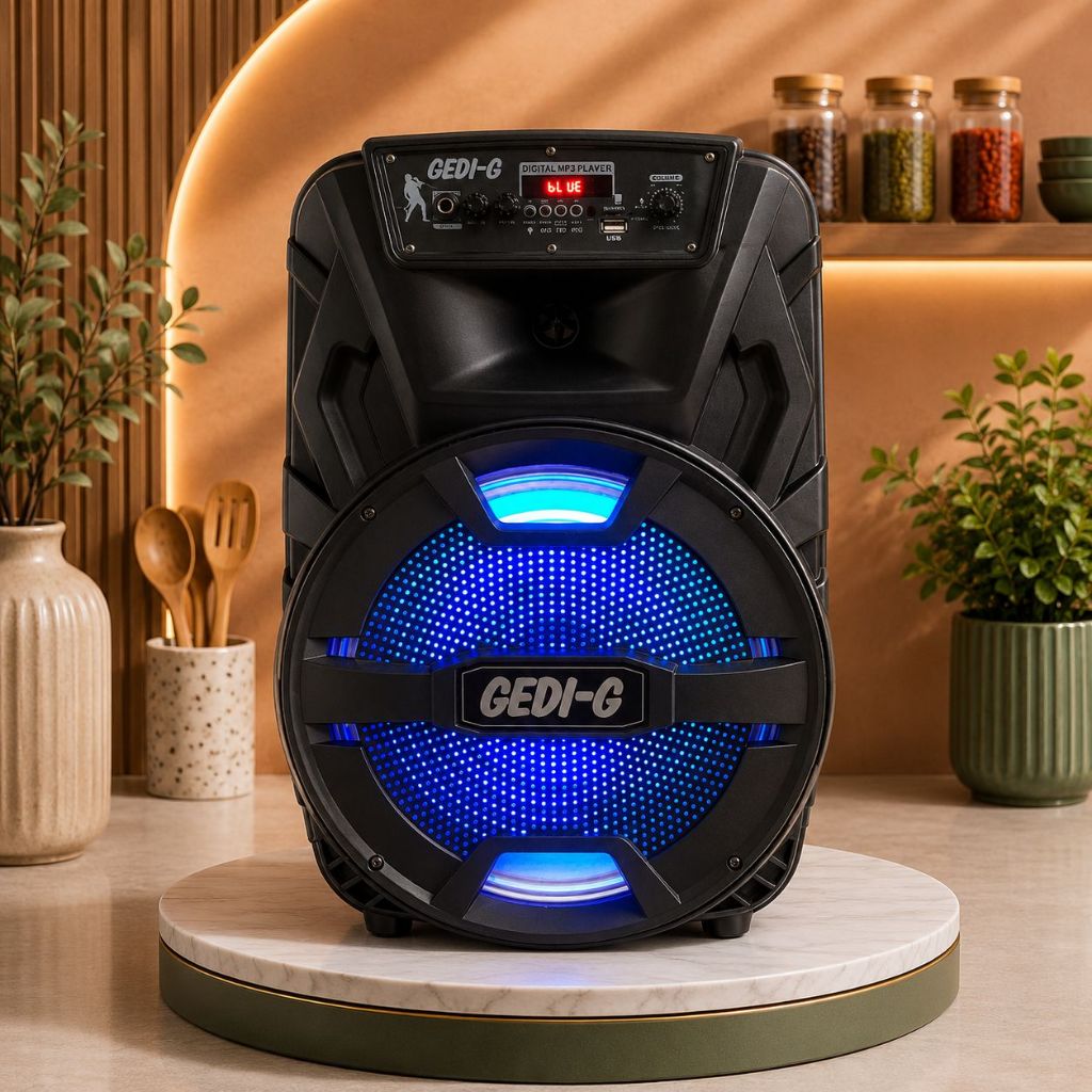 Loa Bluetooth, loa Kéo, loa Karaoke GEDI-G GD-1235 plus - Bass 30 - Hàng Chính Hãng