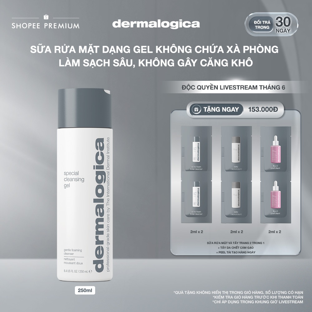 [KOL Livestream] Sữa rửa mặt Special Cleansing Gel 250ml