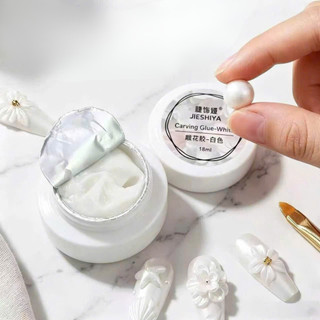 Gel nặn hoa nổi không dính tay  hũ tròn 2026