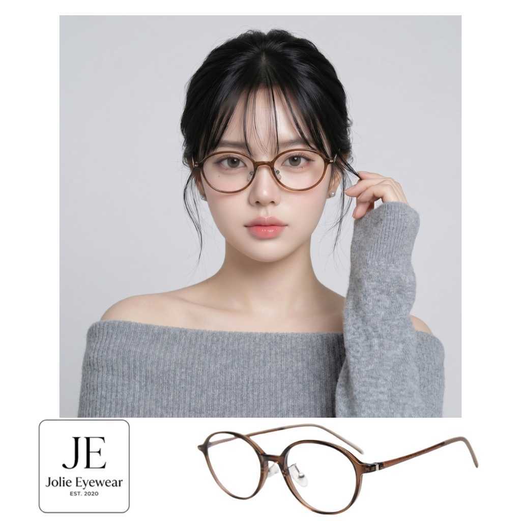 JOLIE EYEWEAR Gọng Kính Tròn  72525  - Lắp Cận, Chống Ánh Sáng Xanh