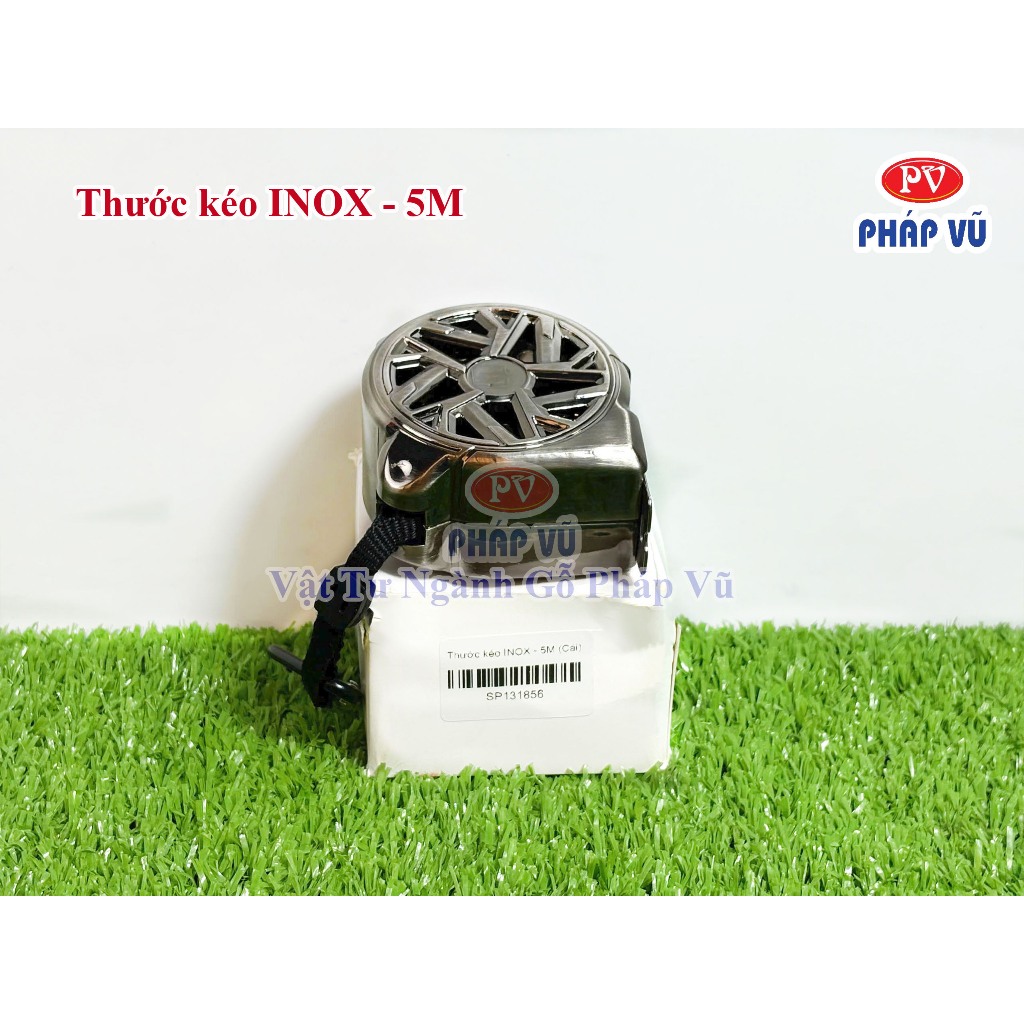 Thước kéo Inox 5M/Thước mét rút/Thước cuộn inox 5M