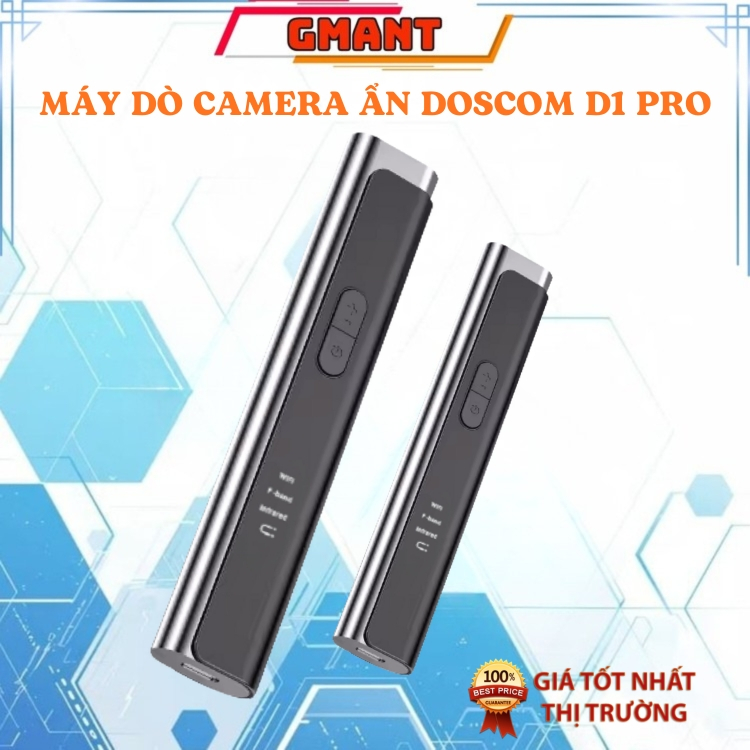 Máy Dò Camera Ẩn D1 Pro Doscom, Máy Phát Hiện Camera, Máy Ghi Âm, Thiết Bị Định Vị GPS
