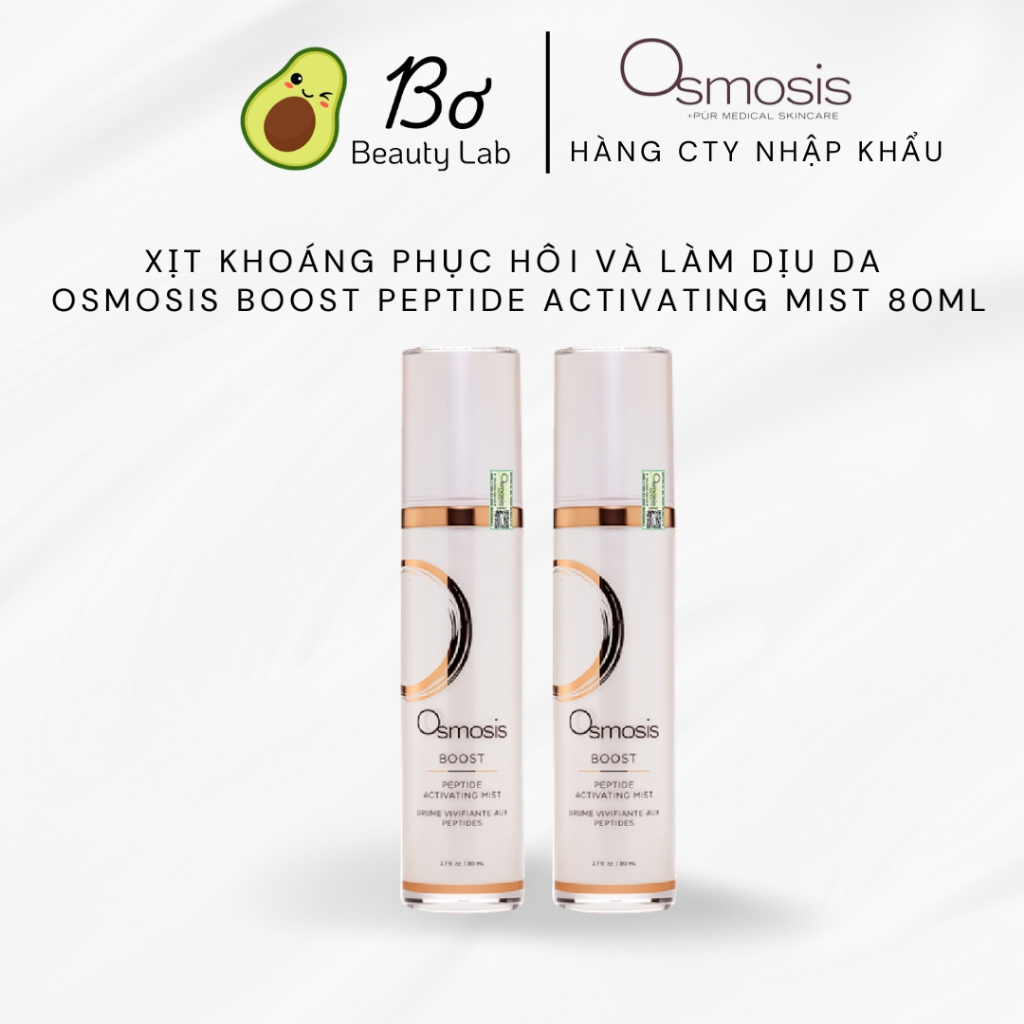 [HÀNG CÔNG TY] Xịt Khoáng Phục Hồi Và Làm Dịu Da Osmosis Boost Peptide Activating Mist 80ml