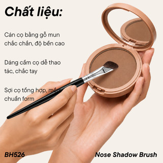 Cọ Đánh Khối Mũi Che Khuyết Điểm Đầu Vát Xéo Bh Cosmetics Nose Shadow Brush BH526