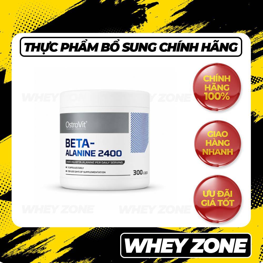 OstroVit Beta-Alanine 2400 Complex Dạng Viên Dễ Sử Dụng