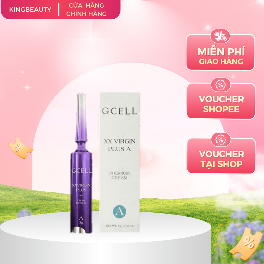 Kem Dưỡng Vùng Kín & Nhũ Hoa Gcell XXVIRGIN Hàn Quốc Làm Hồng Tự Nhiên