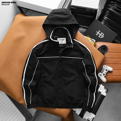 [FORM RỘNG] Áo khoác gió nam HEBOZ Hidden Hood 3M cao cấp có nón liền giấu gọn - 00003129