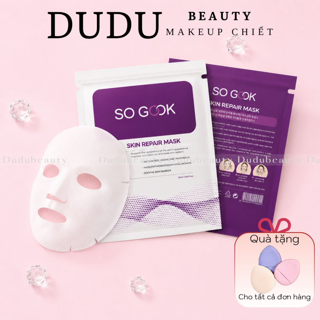 Mặt Nạ phục hồi So Gook B9 Skin Repair Mask làm dịu da, dưỡng ẩm