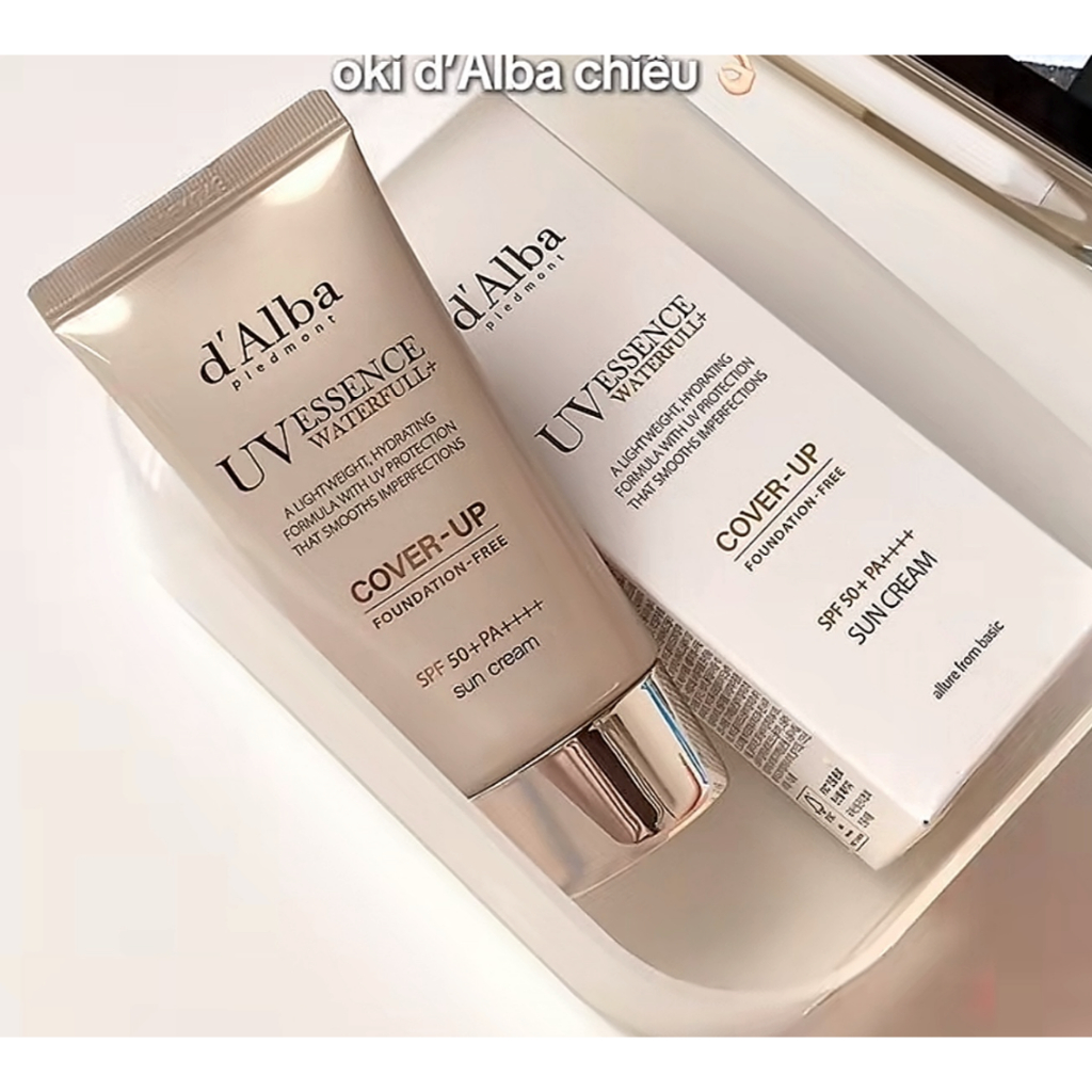 [CHÍNH HÃNG] Kem chống nắng D'alba Cover-Up Beige 50ml