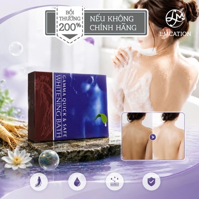 Kem Tắm Trắng  Sâm & Thảo Dược Làm Sáng Da – Sạch Thoáng – Mịn Màng