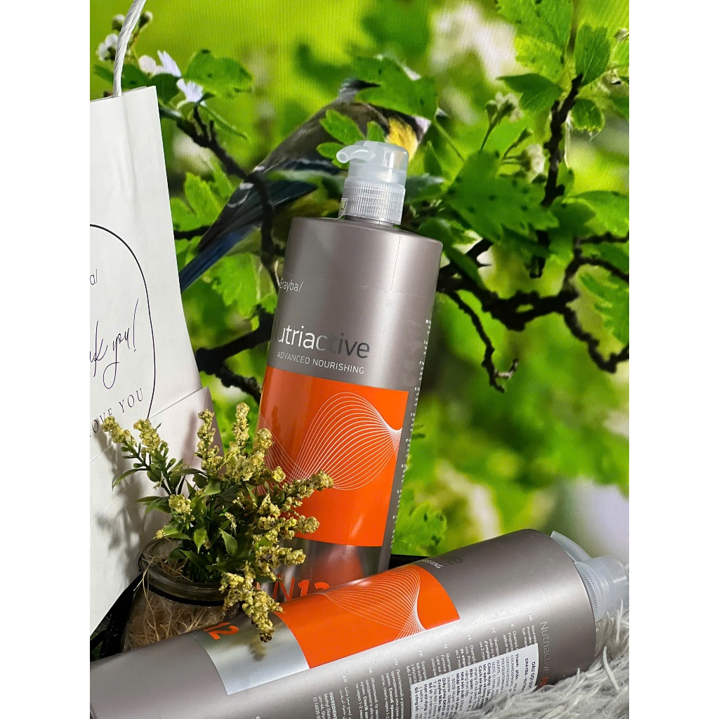 DẦU GỘI DƯỠNG CHẤT COLLASTIN N12 EAYBA - NUTRIACTIVE N12 COLLASTIN SHAMPOO