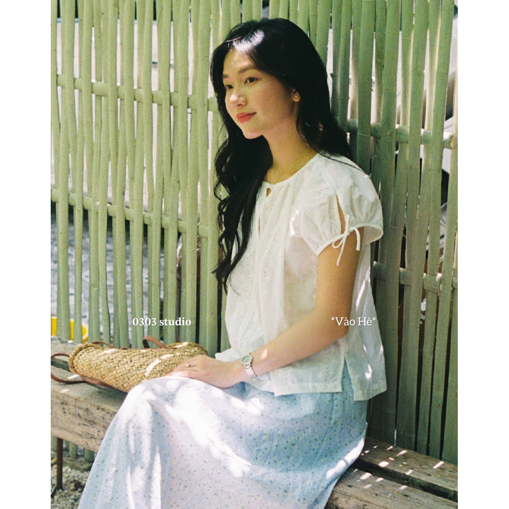 | 0303 studio | áo xô mỏng - dòng Mây