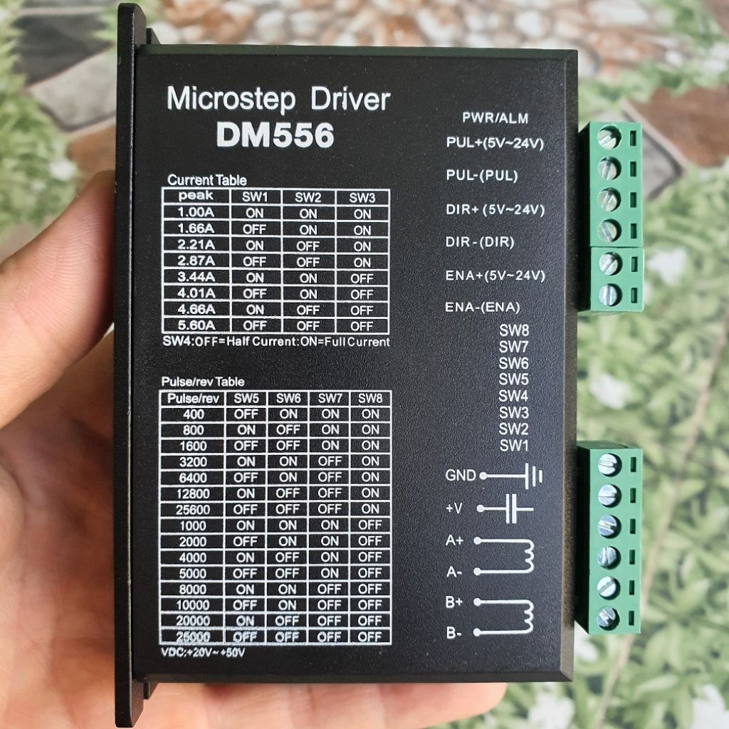 (Hàng Tốt) Driver DM556 Cho Động Cơ Bước Size 42 57 60 86 (DM556 hơn DM542)