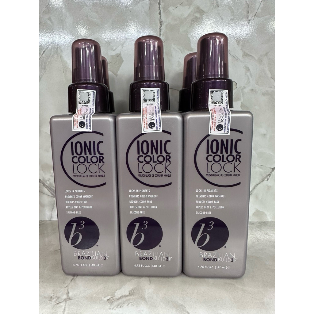 Xịt dưỡng khóa màu tóc B3 Brazilian Bond Builder Ionic Color Lock